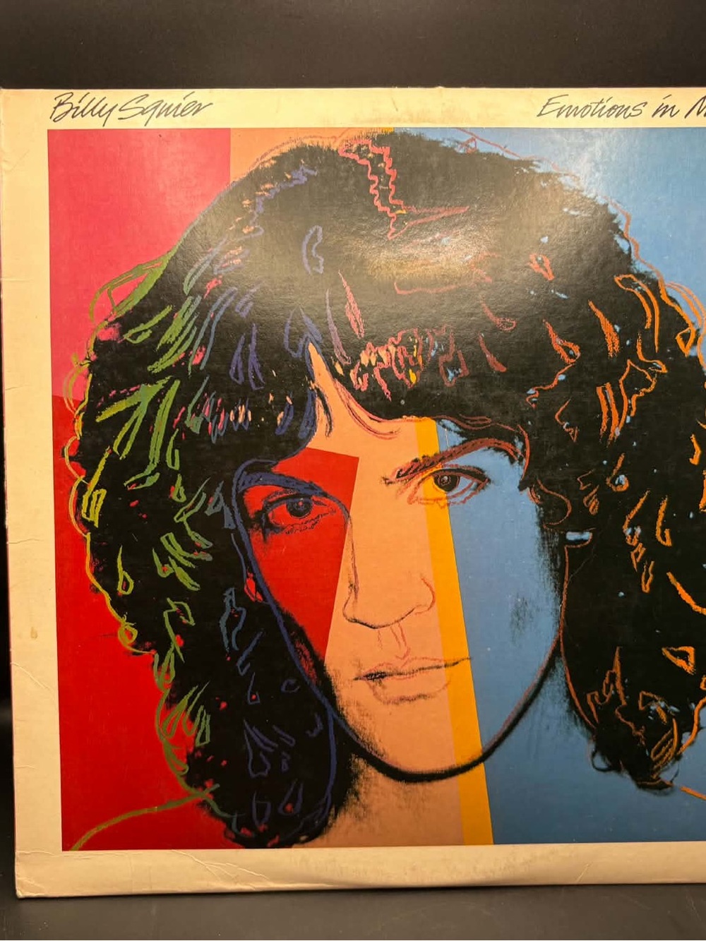 Billy Squier Emotions In Motion Vintage Vinyl LP 1982 Capitol Record ST-12217